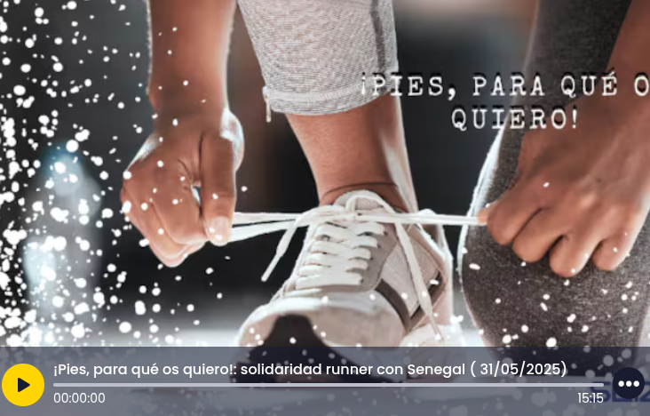 La Night Trail en la Cadena Ser: ¡Pies, para qué os quiero!: Solidaridad runner con Senegal