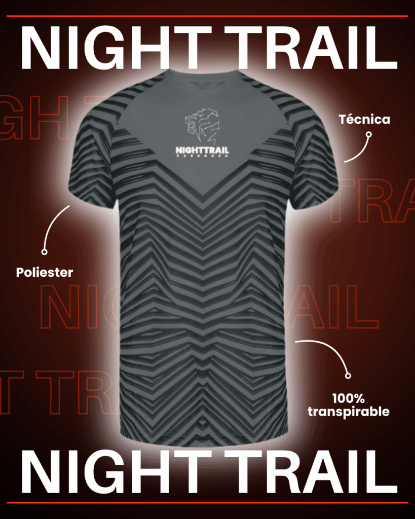 Camiseta oficial Night Trail Zaragoza 2025